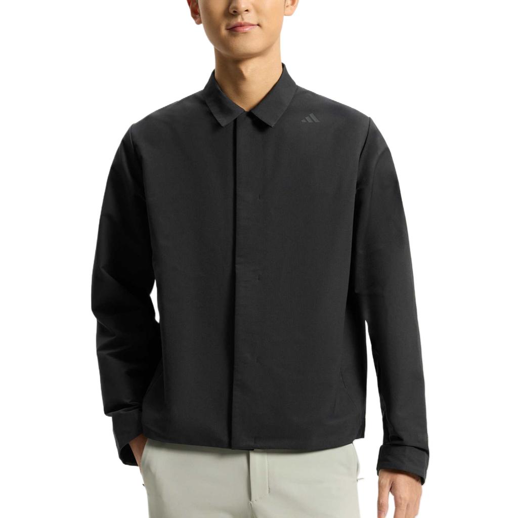 Adidas Wu Zong Water Resistant Breathable Warm Solid Color Zip Collar Jacket Men jackets KG0840