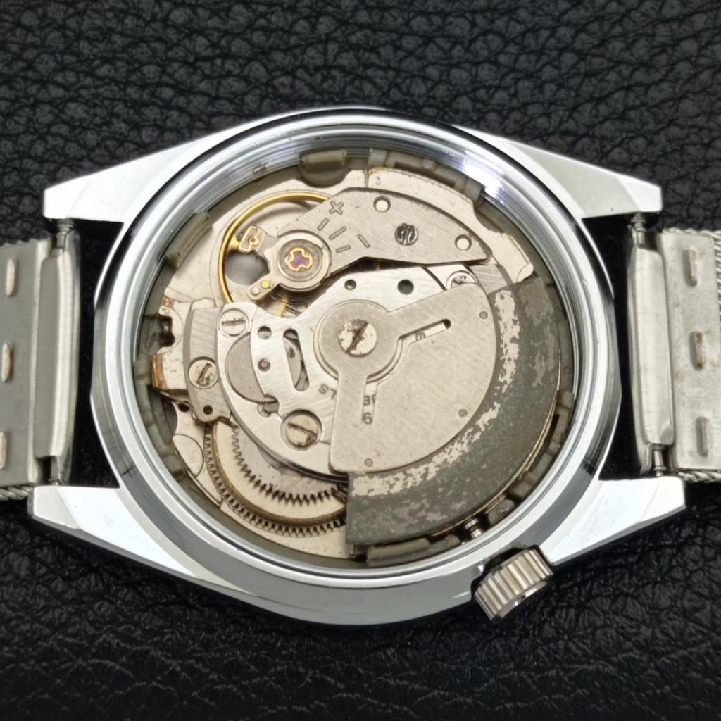 REFURBISHED AUTOMATIC SEIKO 5 MENS WATCH JAPAN MADE GREEN DIAL CUSTOM A440107-2 QV90-a440107