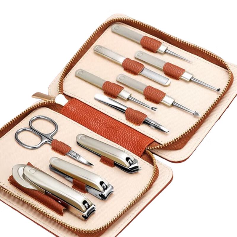 Seesoo 8-Piece Stainless Steel Nail Clipper Set