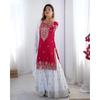 Women Bollywood Ready To Wear Party Wear Sharara Suit Salwar Kameez Set Dress SC-2204