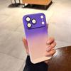 Applicable iPhone 17Pro Mobile Phone Case Fuel Injection Gradual Change Two-color Summer Heat Dissipation Mesh Shell Apple 16 Anti-drop Hard Case