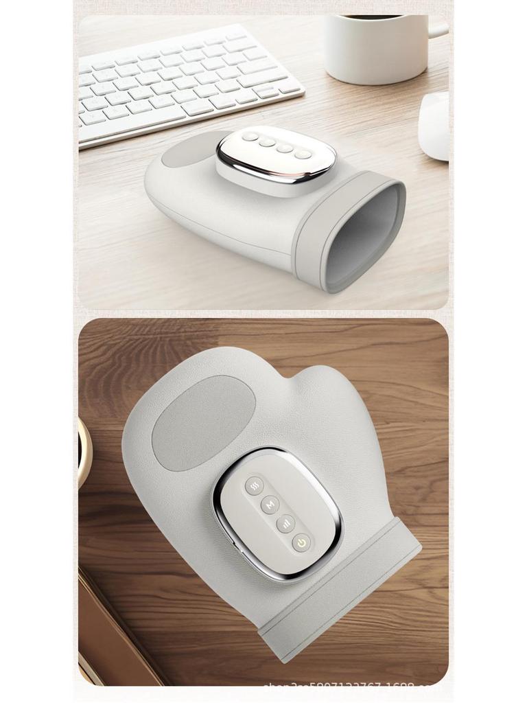 Electric Hand Massager: Air Compression for Fingers, Palm, and Wrist with Heat Therapy, Customizable Logo