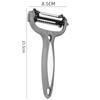 New Multifunctional Peeler Rotary Design 3 in 1 Peeler  Vegetable Preparation