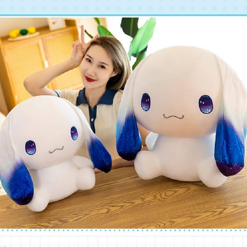 Cozy And Soft Cartoon Dog Plush Toy With Big Ears Ideal For Girls Sleep Companion