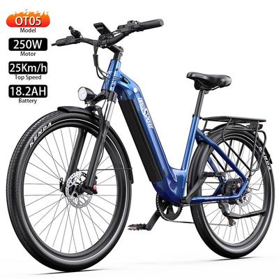 Electric Bike ONESPORT OT05 250W Motor 18.2AH Top Speed 25Km/h Max Range 120Km 27.5"x2.25"