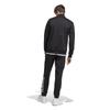 Adidas Tracksuit Set with Linear Logo and M Tricot, ECT04, Men's, Black/White/Black/White (IC6775),