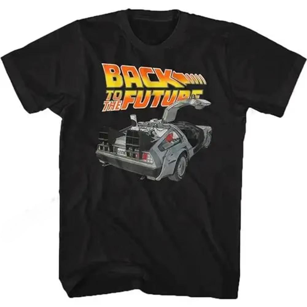 Back To The Future T Shirt Graphic Print Women Fashion Hip Hop Streetwear Short Sleeve Women T Shirt Unisex