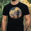 Men's T-Shirt Knight With Dandelion Motif Cotton GrE Xs Up To 5xl Vintage Streetwear Unisex Soft Casual Breathable