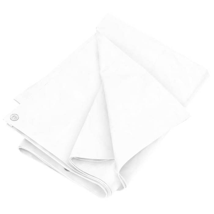 Maison Exclusive - Bâche 180 g/m² 3x5 m Blanc PEHD
