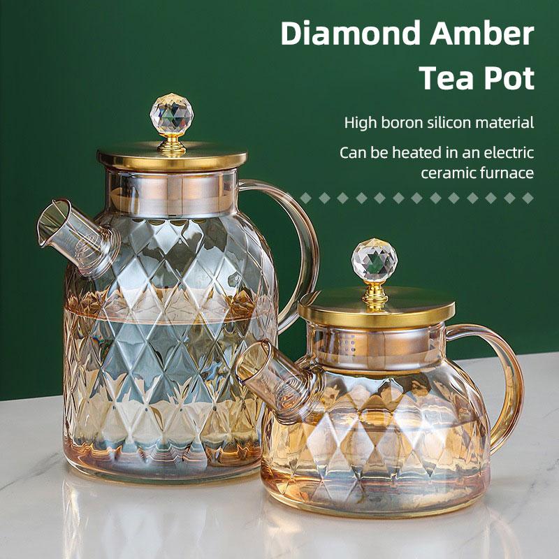 

Набор бутылок для воды 1000-1800 мл, янтарный цвет, бриллиант, каваи, чайник, чашка, французский термопот, набор кухонных аксессуаров, подарок