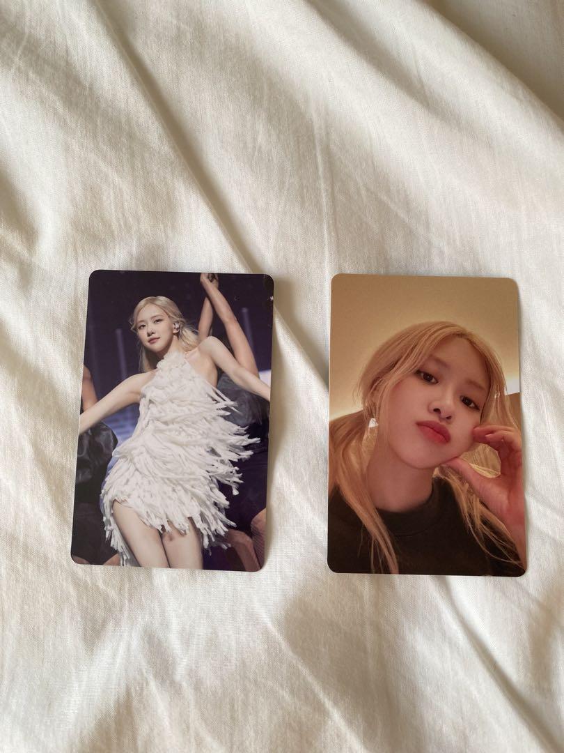 

[USED] BLACKPINK BORN PINK trading card rosé