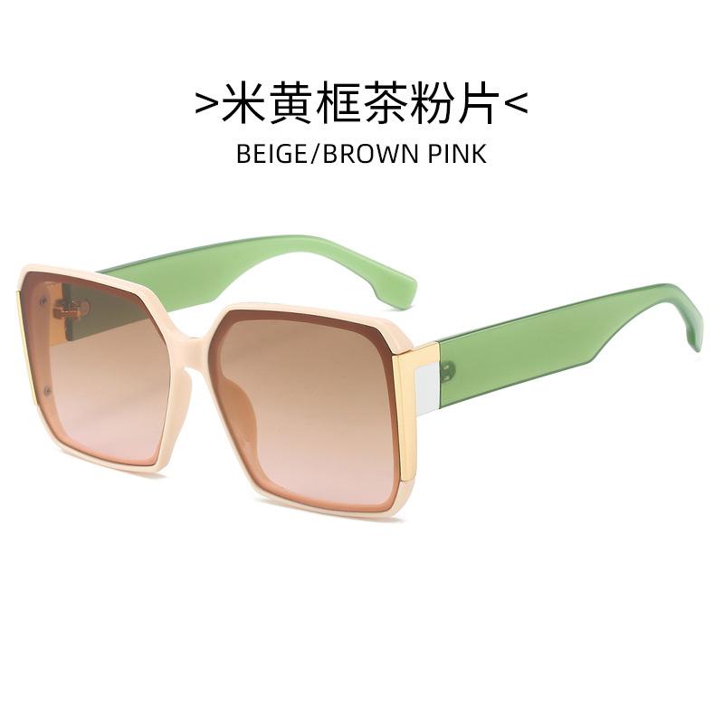 JYL TS Sunglasses UV Square Women Color Decor/M6147