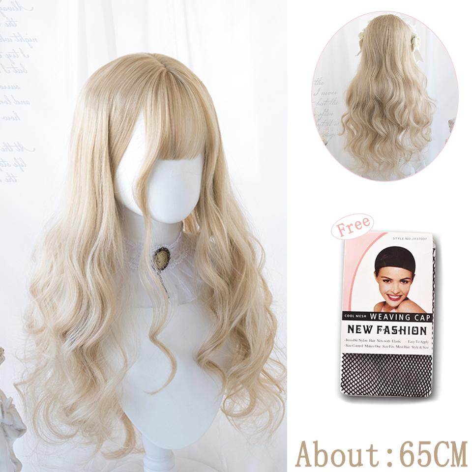 Perruque Rose Bouclée Pigtails Pour Cosplay Femme - Style Harajuku Wild