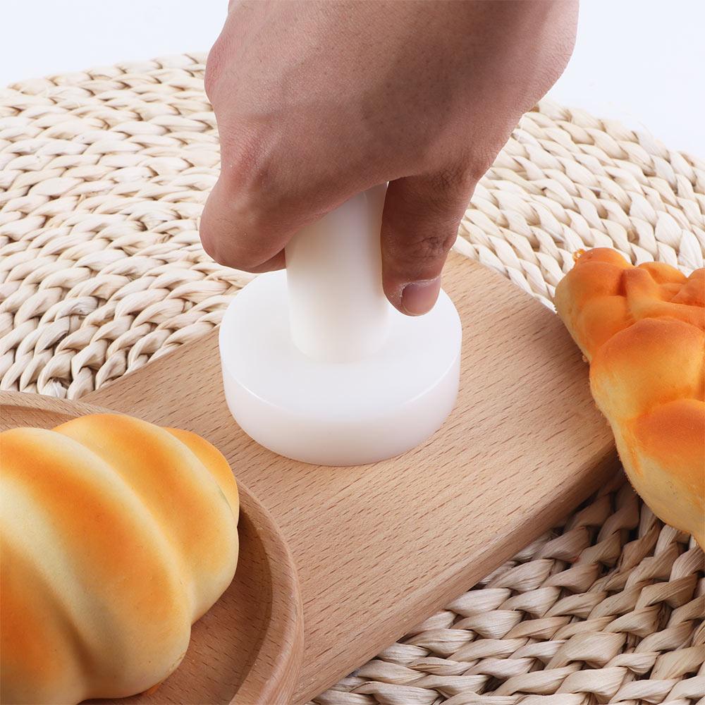 Home Dessert Portable Shaping Plastic Baking Tart Tamper Dough Press Cake Pusher Eggtart Mold