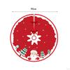 90cm Christmas Tree Skirt Base Cover for Indoor And Outdoor Use