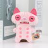 FUGG ALLEY CATS Fluffy Dangle Collectibles Fuggler Real Hairless Cat Siamese Cat Orange kitten Teeth Fiend Plushie Collectibles Token