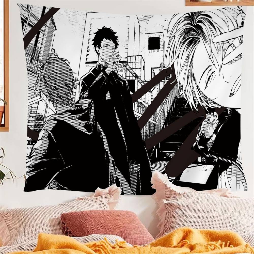 Given Manga Vai Receber Anime Anime Tapestry Hanging Tarot Hippie Wall Rugs Dorm Home Decor