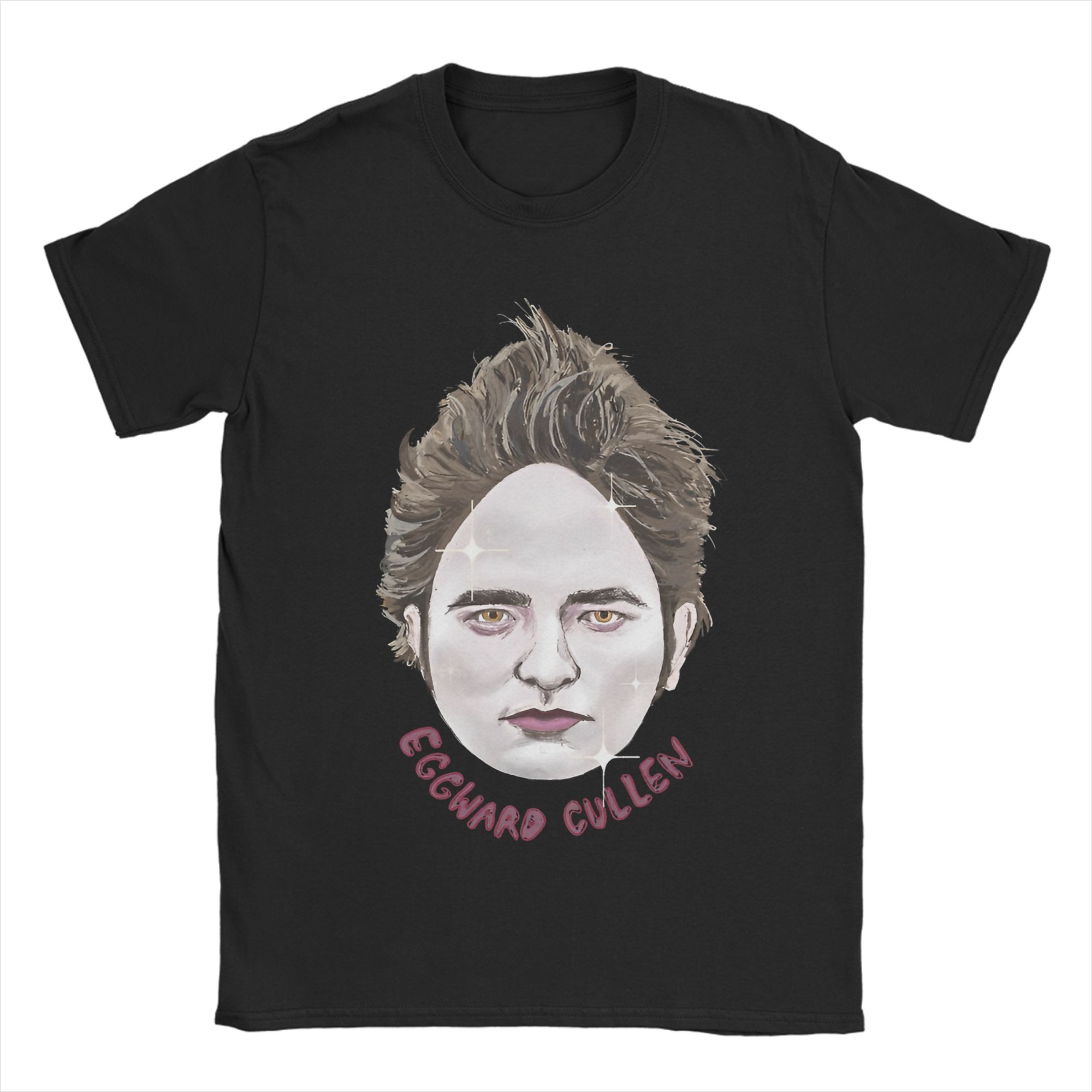 

Eggward Silly Meme Parody Egg T Shirts Pure Cotton T-Shirt Crewneck Edward Cullen Tee Shirt Short Sleeve Clothes New Arrival 4XL