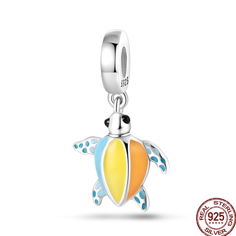 100% Copper Beach Sand Crab Beach Ocean Holiday Jewelry Beads Suitable Fit Original Bracelet Diy Holiday Jewelry