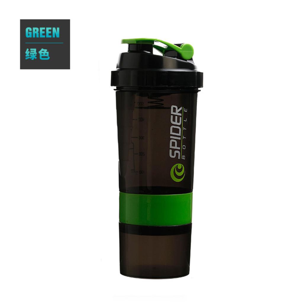 500ML ,Layer Creative Protein Shaker Cup Portable Handheld Fitness Sports Cup Spring, Cup