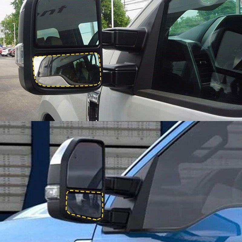 Heated Side Lower Rearview Mirror Glass Mirror Lens For Ford F150 2015- Super Duty F250 / F350 / F450 2017- FL3Z17K707V