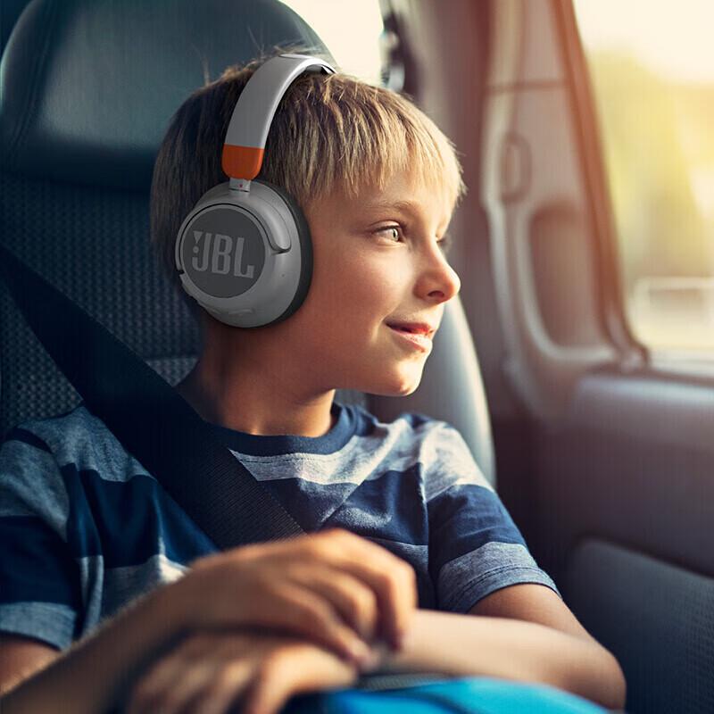 JBL JR460NC Kids Over-Ear Noise-Cancelling Bluetooth Headphones