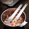 2Pcs Dumpling Spoon 316 Stainless Steel Flat Stuffing Shovel Picking Spatula Stick Dumplings Filling Spoon Kitchen Gadgets