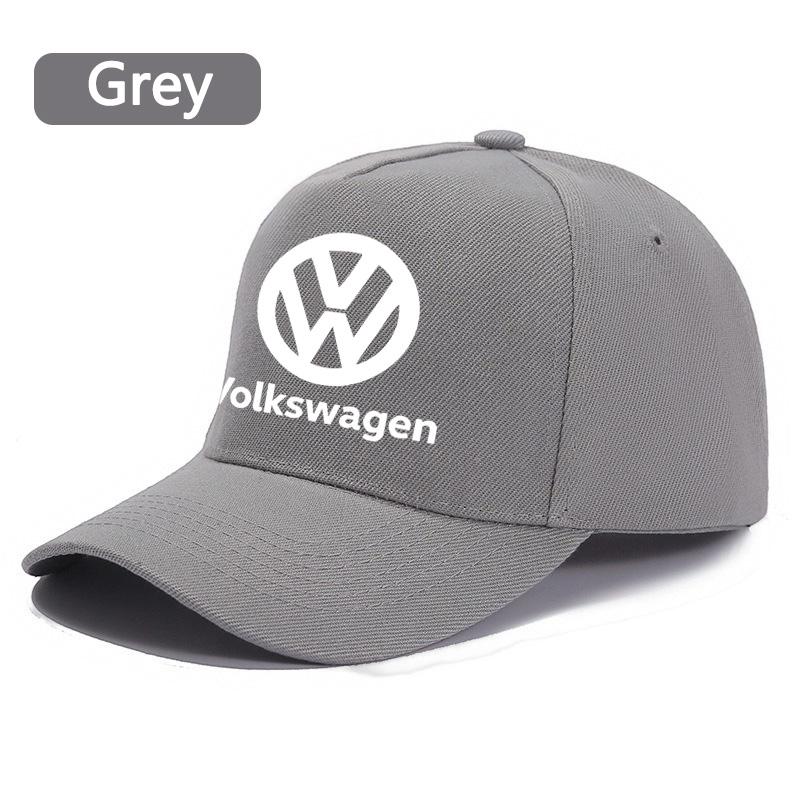 For Volkswagen VW Polo Tiguan Golf 4 Passat Outdoor Sunscreen Motorcycle Accessories Fashion Logo Cotton Adjustable Baseball Hat