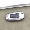 Gun Grey TPU 3 Buttons Folding Key Shell Bag Car Key Case Cover for Ford Ranger C-Max S-Max Fusion Fiesta Escort Mondeo Everest