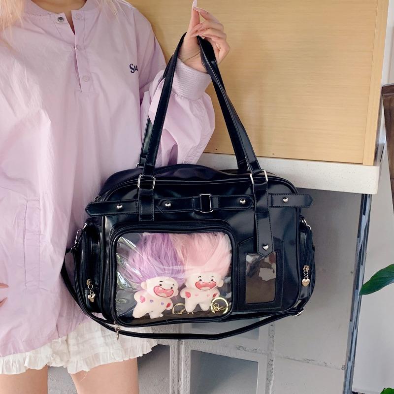New Japanese Bow College Style JK Girl Uniform Bag Two-dimensional Shoulder Messenger Bag Hand Carrying Baby Bag
