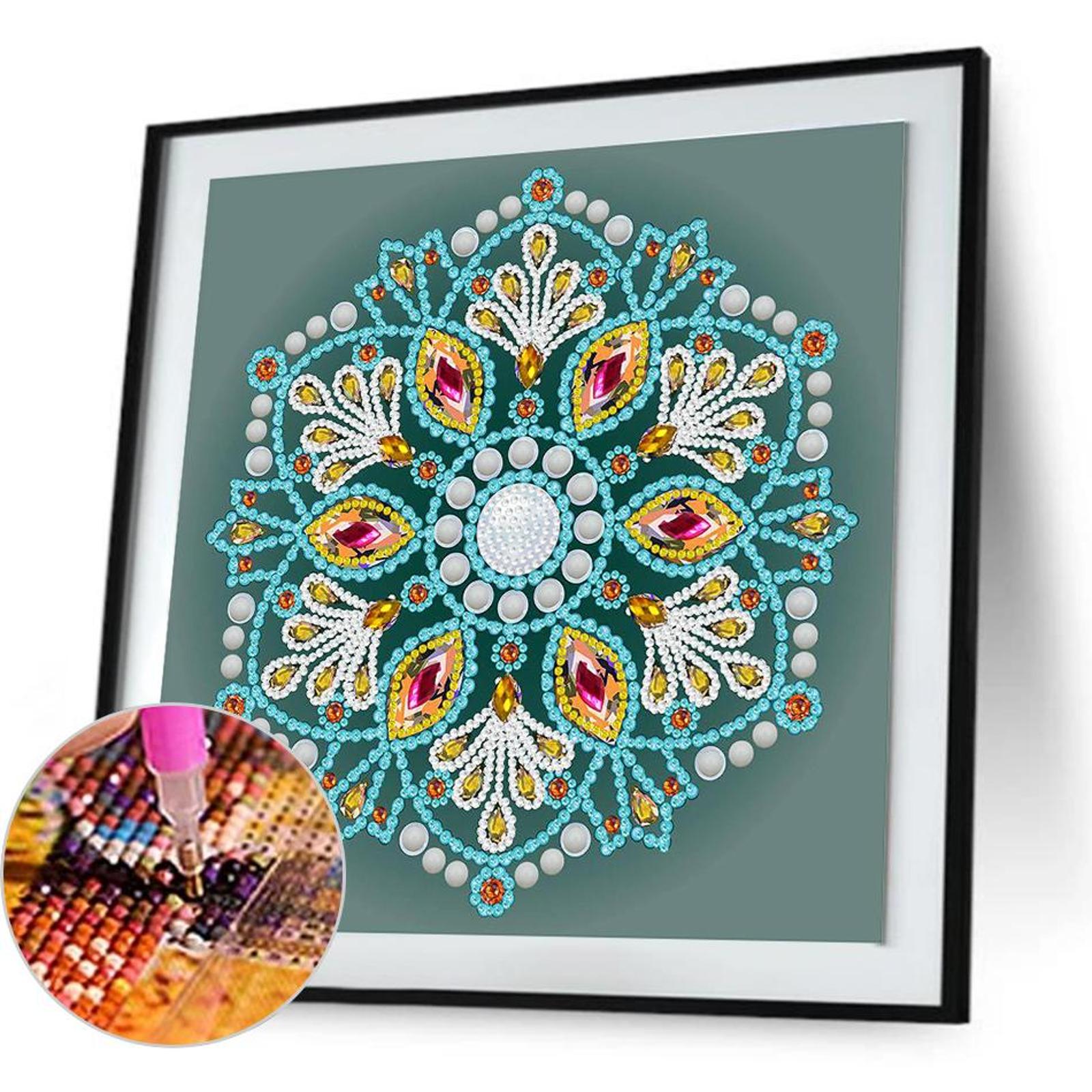 

5D DIY Partial Special Shaped Drill Diamond Painting Kit Mandala Home Decoration