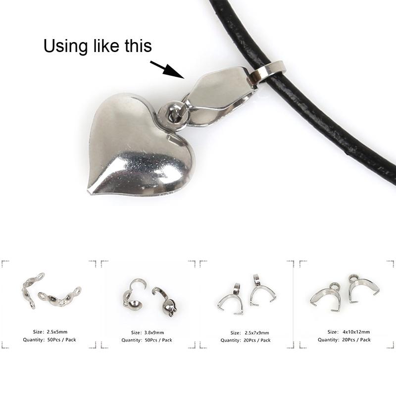 Stainless Steel Lobster Clasp Hooks/Base Safety Pins / Pendant / Tail Clip Clasps For Jewelry Making