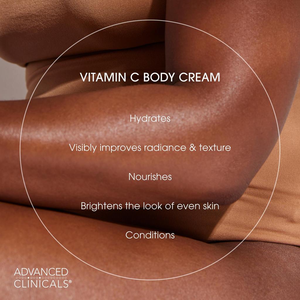 Advanced Clinicals Vitamin C Advanced Brightening Large Cream. Cream. 16oz.