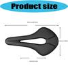 PU Leather Bike Saddles Seat Pad Breathable Comfortable Bicycles Saddles Cycling Cushion Shockproof Bike Cushion