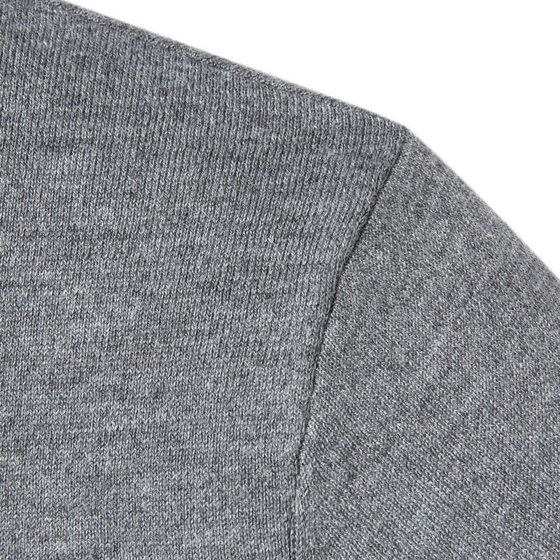 MONTAGUT Men's Wool Blend Warm Long Sleeve Polo Shirt