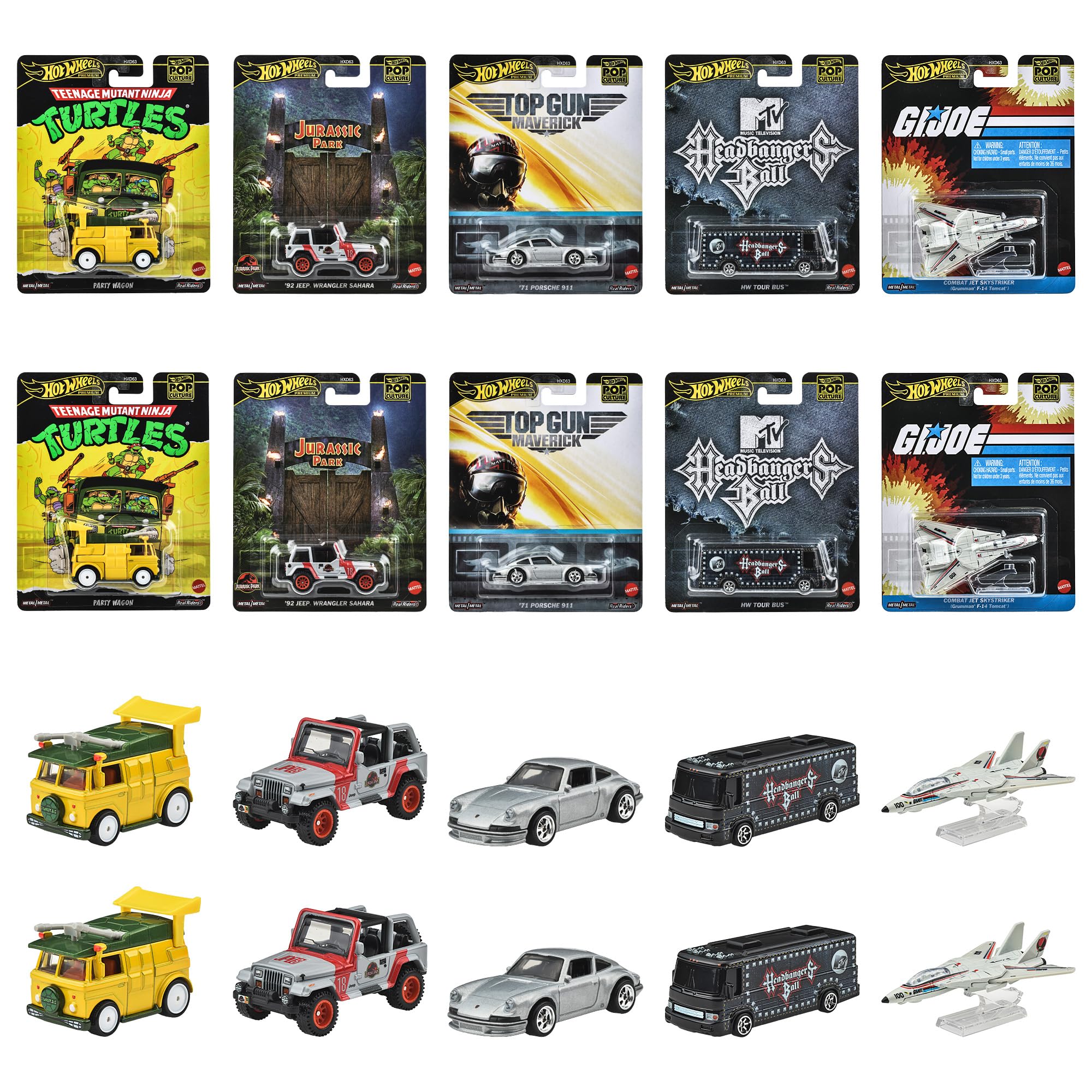 

Hot Wheels Pop Culture Ассортимент Игрушек-Машинок Мини-Машинки Коробка на 10 Машинок Продается Возраст от 3 лет Мульти 986K-HXD63