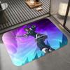 Anime T-The Legend Of Korras Floor Mat Diatomite Bath Mat, Quick Dry Absorbent Non-Slip Door Mat