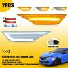 Switchback Turn Signal Front Bumper Side Marker Lights For Honda Civic 2016-21 A