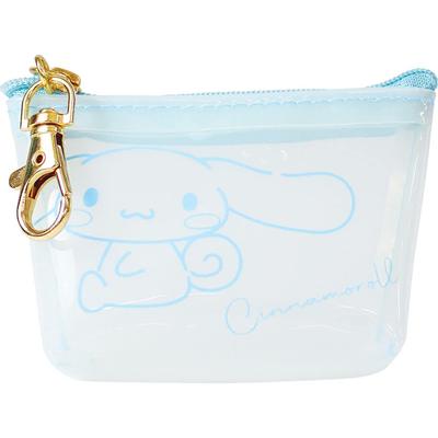 Tees Factory Sanrio Chocotto Triangular Clear Pouch Cinnamoroll H6 X X D3cm W9.5 SR-5544104CR
