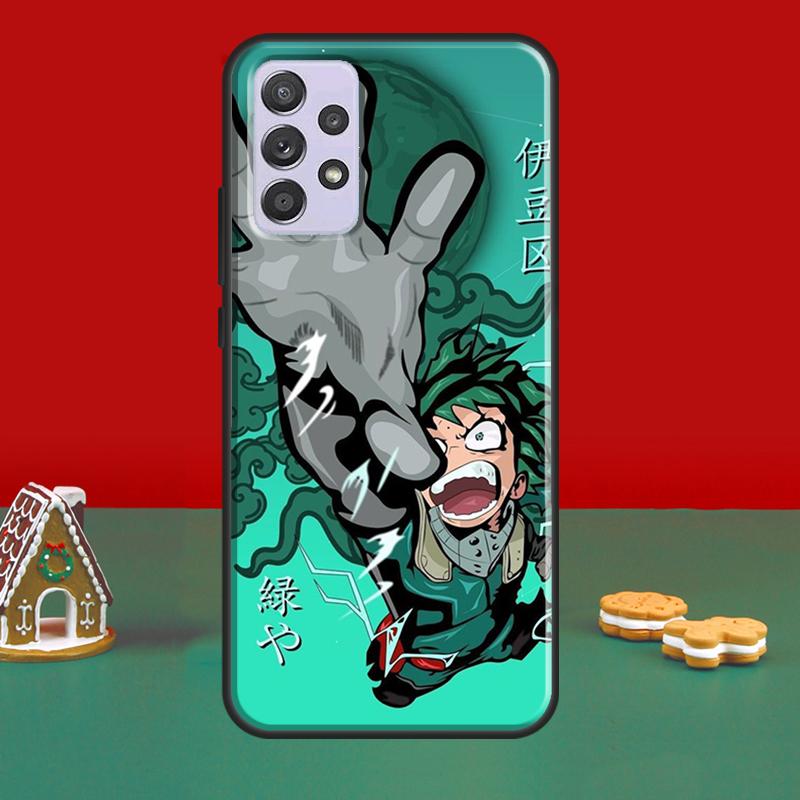 Deku Izuku Midoriya My hero academia Case For Samsung A52 A12 A22 A32 A42 A72 A51 A71 A50 A70 A41 A31 A11 A21S A52S Soft Cover