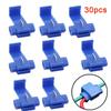 30pcs Wire Cable Connectors Scotch Lock Electric Quick Splice Terminals Crimp Non Destructive Without Breaking Line