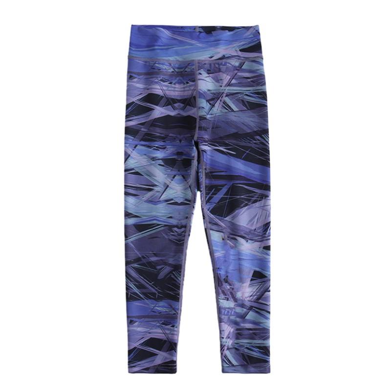 Children Girls' Tight Pants Marble Patterned Leggings Kids Sports - Main Image