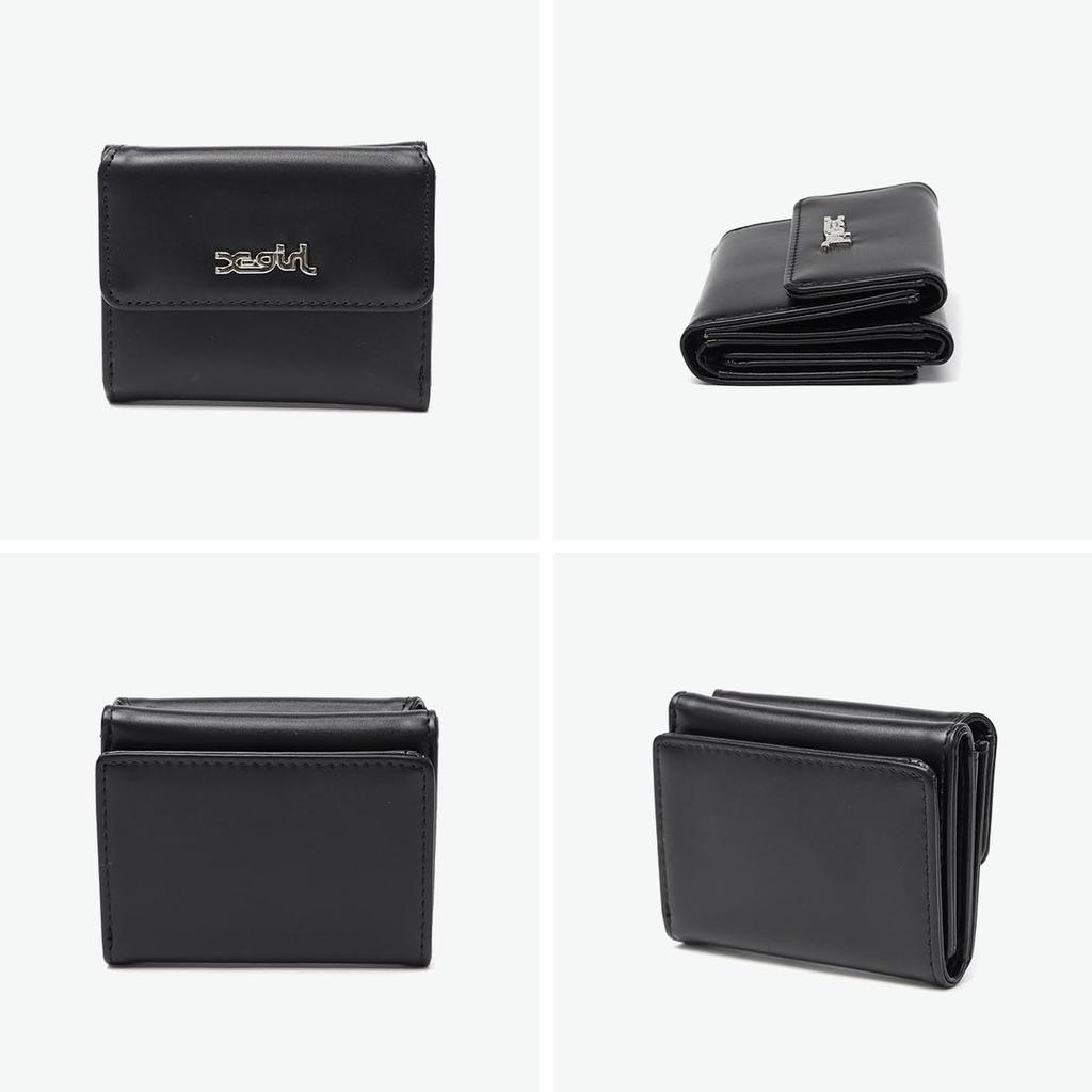 [X-girl] Faux Leather Mini Wallet 105251054004 Blue One Size