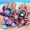 Fidget Metal Focus Decompression Stainless Steel Fidget Spinner Pressure Relief Interesting Spiral EDC Gift for Kids and Adults Spinner, Toy, Cube,