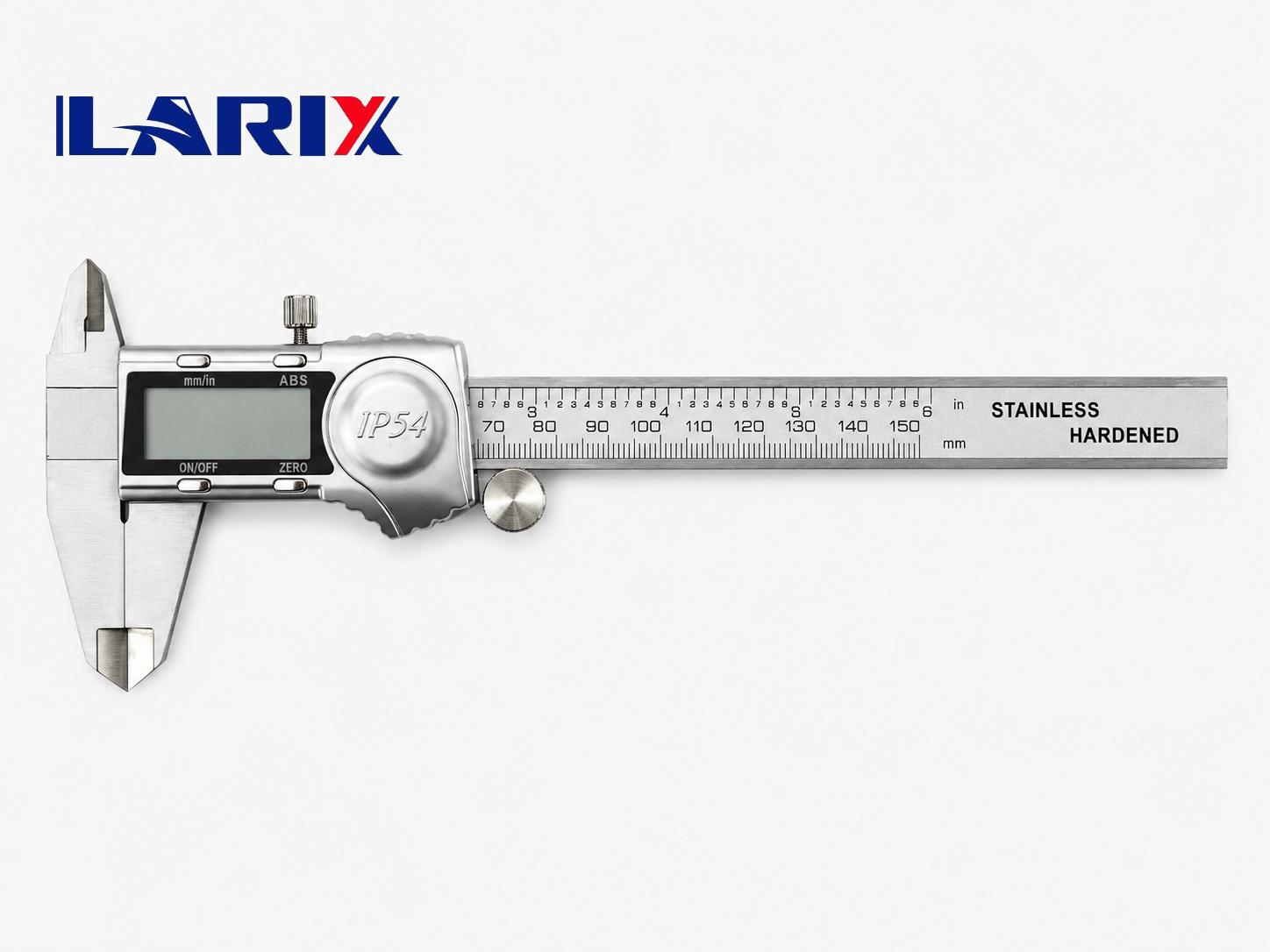 IP54 Waterproof Stainless Steel Digital Caliper 0-150mm Electronic Vernier Caliper Precision Measuring Tool with LCD Display 0-150 mm