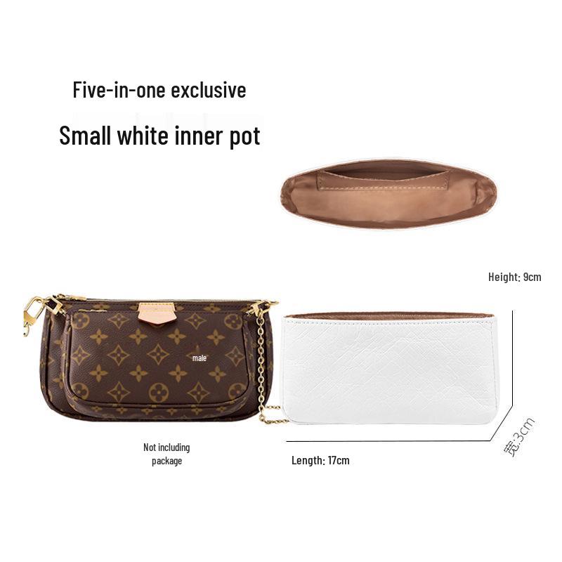 Versatile LV Monogram Mahjong Crossbody Bag with DuPont Paper Lining and Adjustable Strap