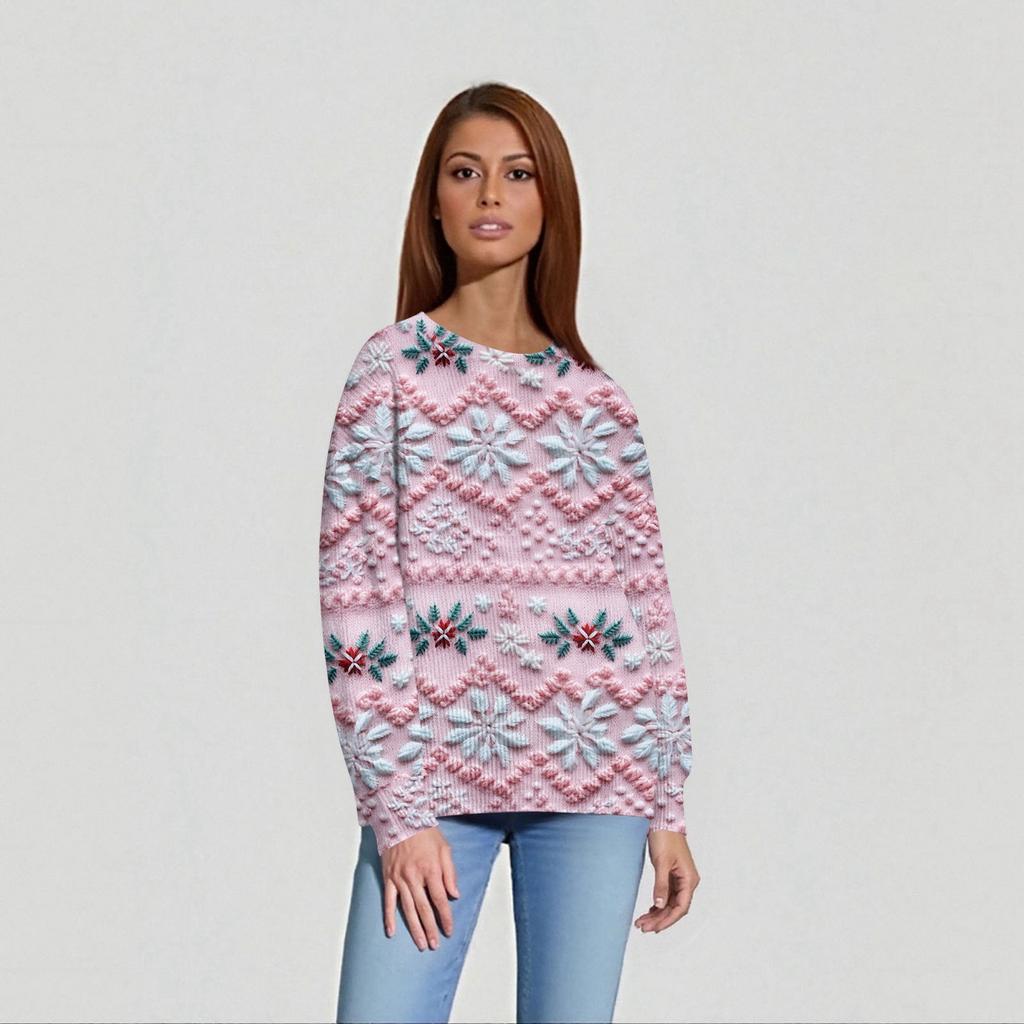Women's Daily Casual Tops  Knitted Sweater