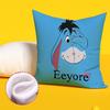 Cartoon E-Eeyore Pillow Case Pattern Printed Pillowcase For Living Room Sofa Cushion Cover & Bedroom Decor