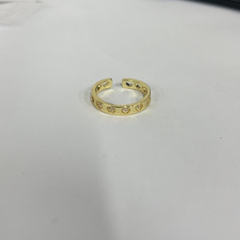 Unique Adjustable Design Copper Ring For Women With Elegant Geometric Style Perfect Gift Option
