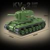 Neu Militär Sowjetunion KV-2 Heavy Tank Soldat Auto Bausteine ​​Weltkrieg 2 Figur Bricks Classic WW2 Modell Spielzeug Kinder
